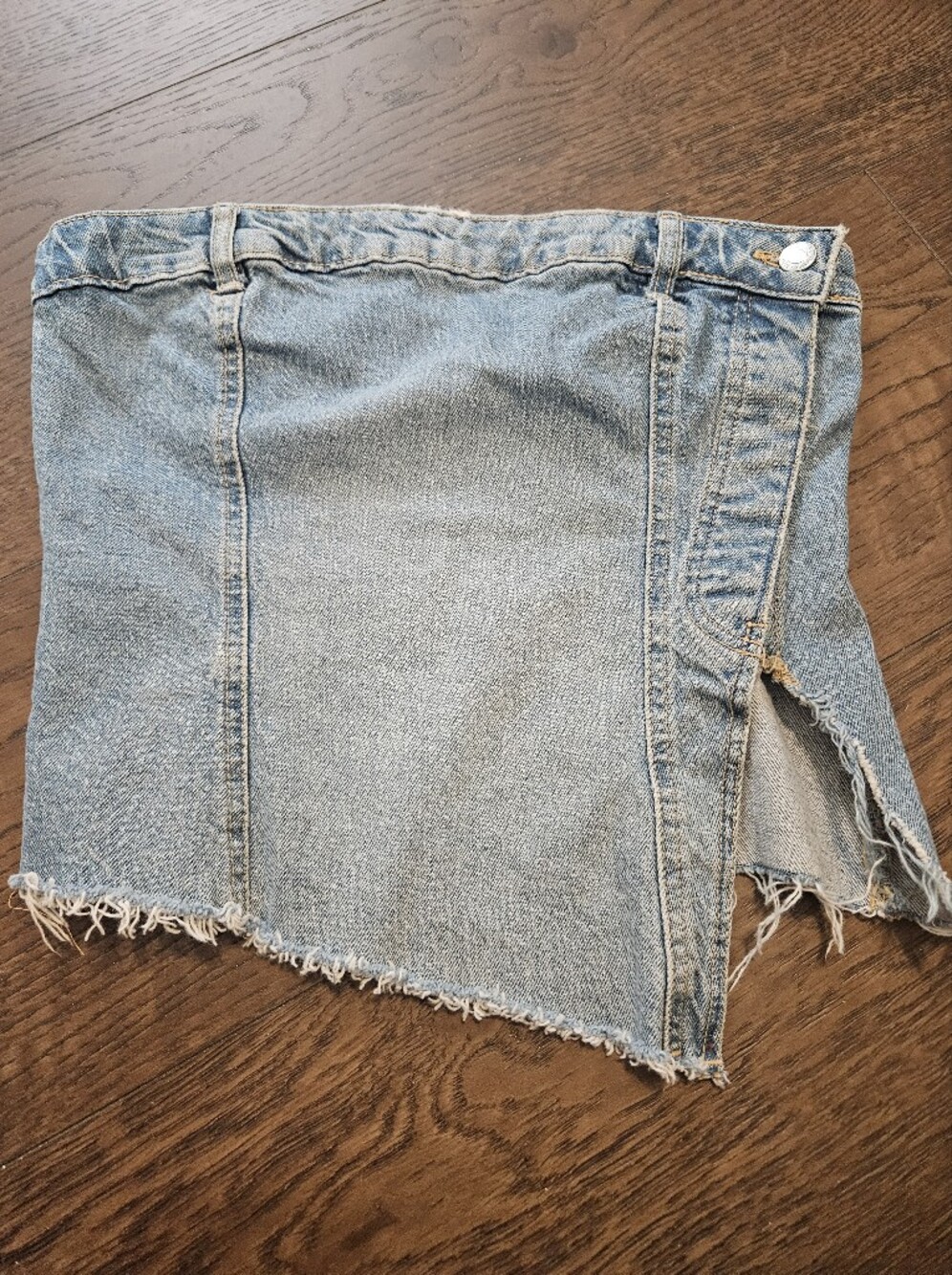 Zara Light Blue Men’s Denim Jeans Skirt Style